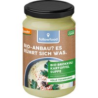 followfood Bio-Brokkoli-Kartoffel-Suppe, 380 ml