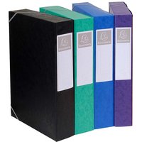 10 Exacompta Archivboxen aus Colorspan-Karton, 600 g/m², DIN A4, sortiert, RB 60 mm – Ansicht 1