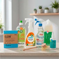 Bio-Reinigungsset "Basis" für Küche, Bad & WC, 7er-Set