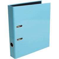 10 Exacompta Ordner "Aquarel" mit Prem'Touch-Mechanik, DIN A4, pastellblau, RB 50 mm – Ansicht 1