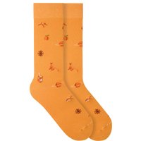 VON JUNGFELD Bio-Socken 'Peach', orange, Gr. 39/42 – Ansicht 1