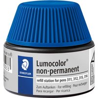STAEDTLER Nachfülltinte für Universalstift "Lumocolor" wasserlöslich, blau – Ansicht 1
