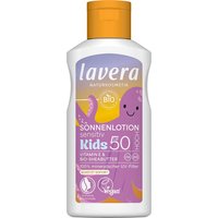lavera Bio-Sonnenlotion Kids, Sensitiv LSF 50, 100 ml – Ansicht 1