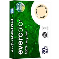 500 Blatt Clairfontaine Farbiges Recycling-Kopierpapier 'Evercolor' chamois, 80g, DIN A4 – Ansicht 1