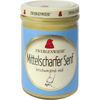 Zwergenwiese Mittelscharfer Bio-Senf, 160 g