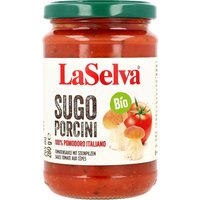 LaSelva Bio-Tomatensauce mit Steinpilzen, 280 g