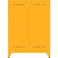 BISLEY Sideboard "Fern" 2 Fachböden, B80xT40xH110cm, sunflower – Ansicht 1