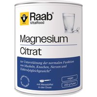 Raab Vitalfood Magnesiumcitrat-Pulver, 200 g – Ansicht 1