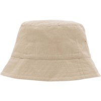 Neutral Bio-Bucket Hat aus Baumwoll-Twill, sand, Gr. S/M