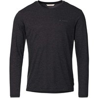 VAUDE Herren-Langarmshirt "Essential" mit Rundhalsausschnitt, black, Gr. XXL