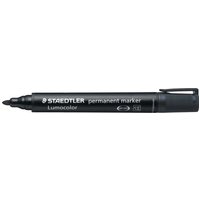 Staedtler Permanentmarker 'Lumocolor 352' schwarz mit Rundspitze