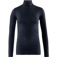 Living Crafts Bio-Damen-Langarmshirt "NIA" mit Rollkragen, ink blue, Gr. XL – Ansicht 1