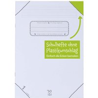 Soisi Recycling-Schulheft DIN A4 Nr. 1 lin. ohne Rand – Ansicht 1