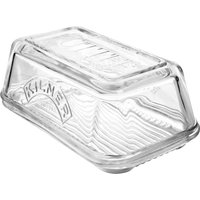 KILNER Butterdose aus Glas, transparent, 16 x 10 x 7,2 cm