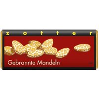 Zotter Bio-Vollmilch-Schokolade 'Gebrannte Mandeln', 70 g