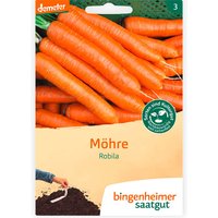 bingenheimer saatgut Bio-Samen Möhre 'Robila', Saatband, 1 Stk. – Ansicht 1