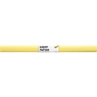 folia Krepppapier-Rollen, 50 cm x 2 m, 10 Rollen, hellgelb – Ansicht 1