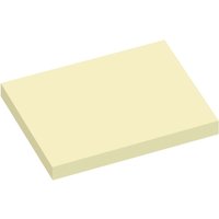 Info Haftnotizen "Powernotes" 100 Blatt, 100 x 75 mm, gelb – Ansicht 1