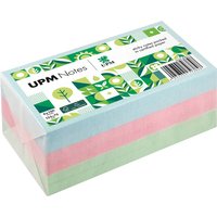 UPM Super Sticky Haftnotizen "Pastellmix" 125 x 75 mm, 6 Blöcke, farbig sortiert – Ansicht 1