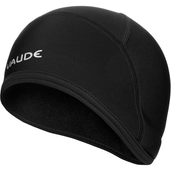 VAUDE Unisex-Helm-Unterziehmütze "Bike Warm", black/white, Gr. L