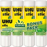 UHU Klebestift 'stic ReNature' Bonuspack 4 x 21 g – Ansicht 1