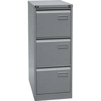 HR-Schrank 3s 1b alusilber (BxHxT) 41,3x101,6x62,2cm
