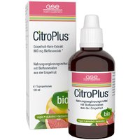 GSE Bio-Grapefruit-Kern-Extrakt "CitroPlus 800" Tropfen, 100 ml