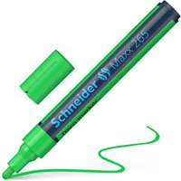 Schneider Kreidemarker "Maxx 265" mit Rundspitze 2-3 mm, hellgrün – Ansicht 1