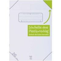 Soisi Recycling-Schulheft DIN A4 Nr. 2G lin. ohne Rand