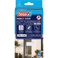 tesa Fliegengitter "Premium" für Türe 2 x 65 x 220 cm, weiß