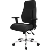 Topstar Bürodrehstuhl "P91" mit Armlehnen schwarz – Ansicht 1
