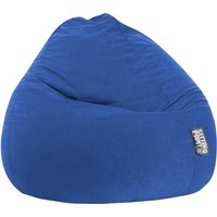 Sitzsack "easy XXL", 80 x 130 cm, dunkelblau – Ansicht 1