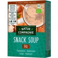 Natur Compagnie Bio-Pilzcremesuppe 'Snack Soup' Pilz, 3 x 17 g