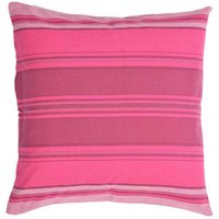 HängemattenGlück Kissenbezug 60 x 60 cm, plum gestreift – Ansicht 1