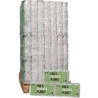 240 x 8 Rollen memo Toilettenpapier 'FOR A GREENER PLANET', 2-lagig - Ganze Palette