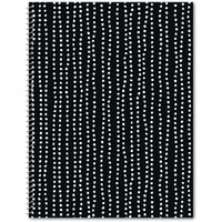 Staufen Collegeblock "Black" Recyclingpapier, DIN A5, 120 Blatt, 90g/m², 5mm kariert – Ansicht 1