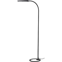 Bauer & Böcker LED-Stehleuchte "Comet" meteorite/black
