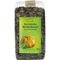 RAPUNZEL Bio-Kürbiskerne, geröstet, 500 g