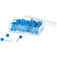 100 Stk. Moderationsnadeln blau 6x15 mm