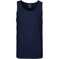 Neutral Bio-Herren-Tanktop mit Rundhalsausschnitt, navy, Gr. L – Ansicht 1