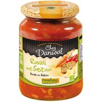 DANIVAL Bio-Ravioli mit Seitan, vegan, 670 g