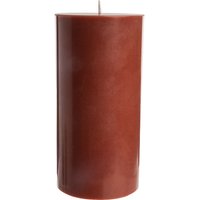 tranquillo Stumpenkerze "GLUMI" aus Stearin, Ø 7,5 cm x H 15 cm, rot