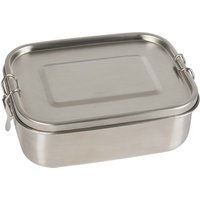 Lunchbox aus Edelstahl mit Trennfach und Silikondichtung, 800 ml