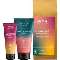 benecos Bio-Geschenkset "Intensiv" mit Handcreme und Körperlotion – Ansicht 1