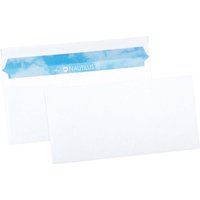 100 Briefumschläge "Nautilus Super White" DIN lang, mit Haftklebung, ohne Fenster, 80 g/m² – Ansicht 1