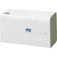 Tork Papierhandtücher "Advanced" 290179, 2-lagig V-Falz, 3.750 Stk., 25 x 23 cm, grün – Ansicht 1