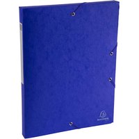 10 Exacompta Archivboxen "Scotten" aus Colorspan, 600 g/m², DIN A4, blau, RB 25 mm – Ansicht 1