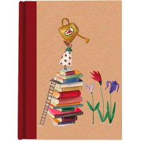 Notizbuch "Madame Fleur" DIN A5 blanko, 96 Blatt – Ansicht 1