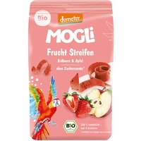 MOGLi Bio-Fruchtstreifen "Erdbeere und Apfel", 25 g