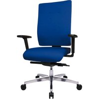 Topstar Bürodrehstuhl "Sitness 70" mit Armlehnen dunkelblau – Ansicht 1